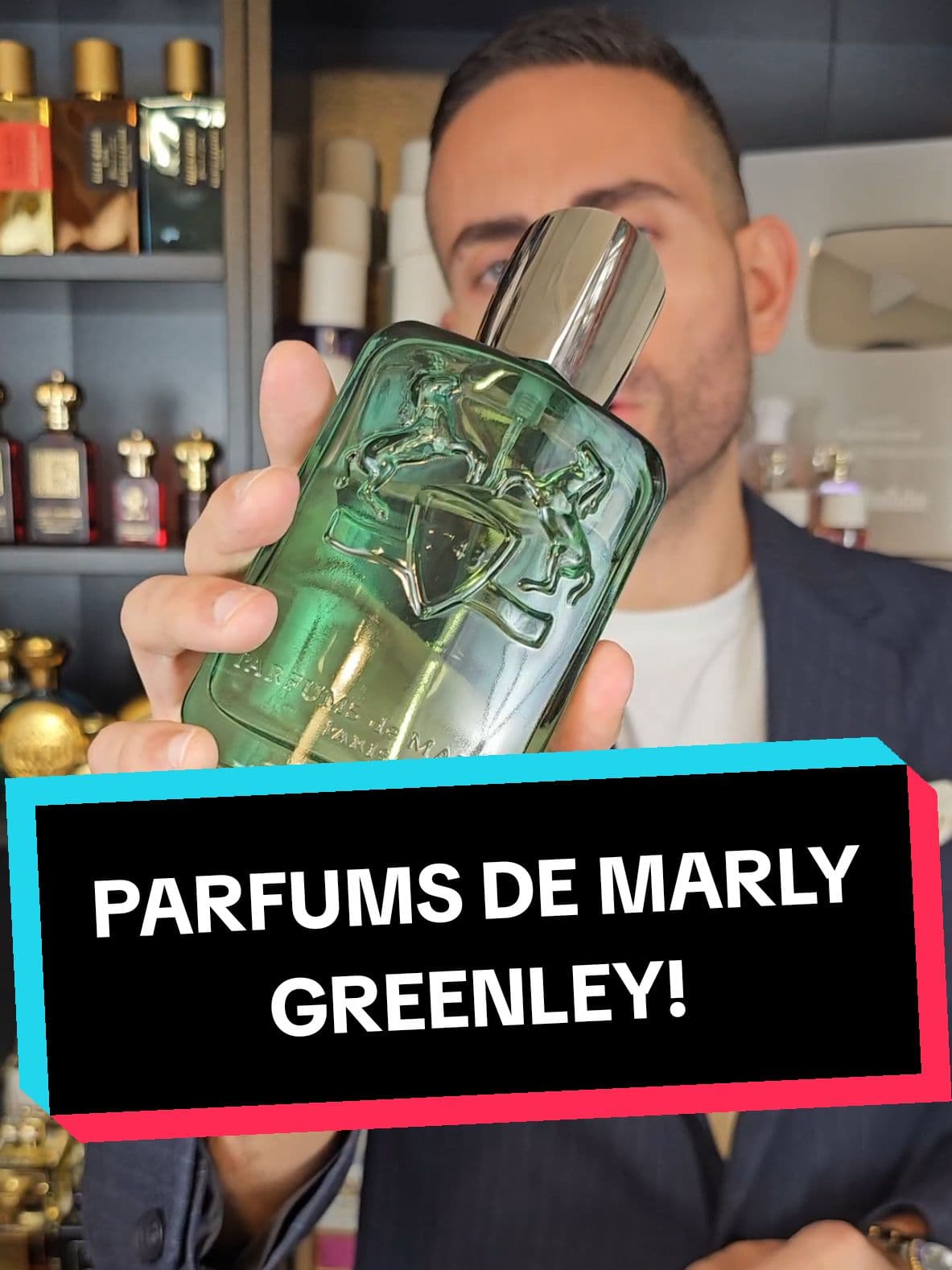 Parfums de Marly Greenley perfume review! #redolessence #perfumetok #fragrancetiktok #perfumetiktok #fragrancetok 