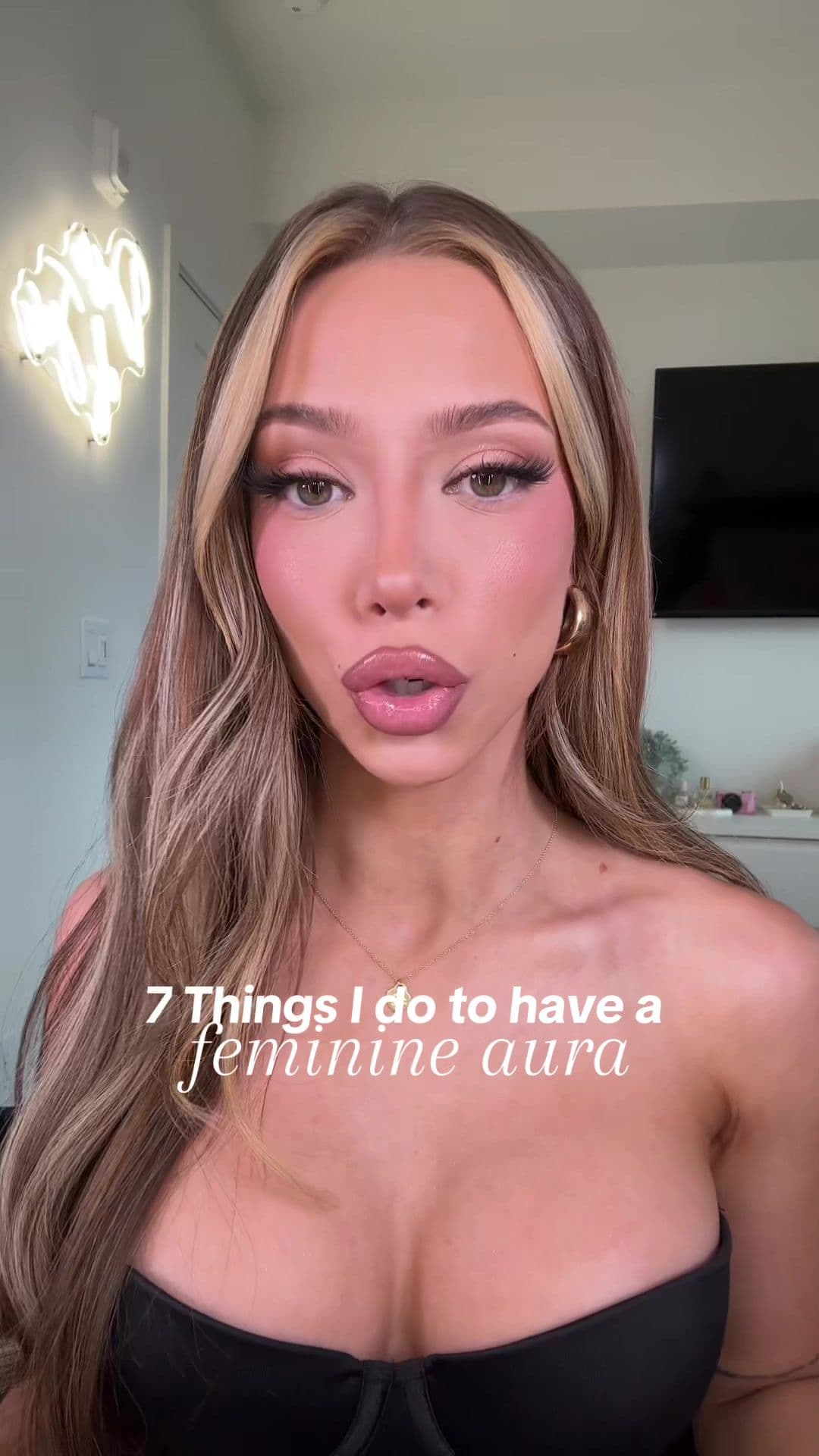 The last one is SO important🪞🫶🏼🎀 I love this series, time to get a lil deeper so here’s a look into my mindset ✨ #feminine #girly #mindset 