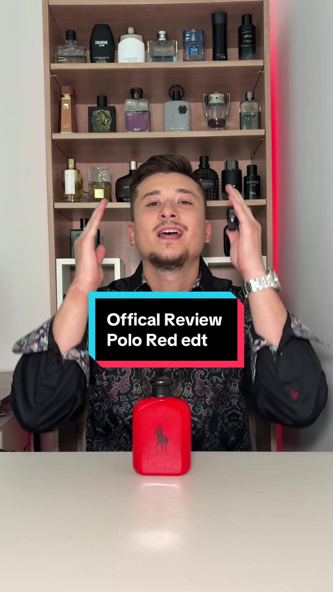Official Review 🔥 | Polo Red EDT In this video I give my full review of Polo Red Eau de Toilette. This was the FIRST cologne in my collection and is one I’ve had since I was a freshman in high school. It opens with cranberry, grapefruit, and citrus for a fruity, energetic vibe, then dries down into amber, coffee, and warm woods. It’s playful, youthful, and great for casual wear or nights out. It’s a fun, compliment-friendly fragrance if you’re looking for something different. #mensfragrance #cologne #fragrancetok #polored #fragrancereview