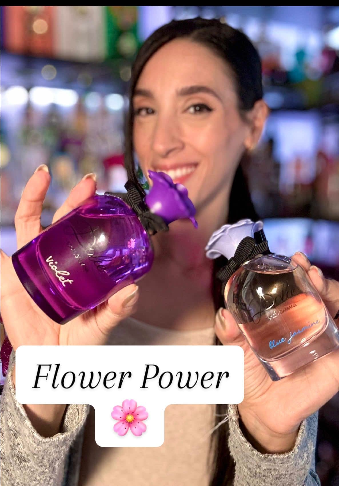 ✨Blue Jasmine & Violet by @Dolce & Gabbana = soft, pretty florals with just the right touch of sweetness 🌸✨ Definitely signature scent worthy!! 💙💜 #FragranceTok #PerfumeReview #DolceAndGabbana #FloralPerfume #DesignerFragrance Top Floral Perfumes Best Designer Fragrances Affordable Luxury Perfume
