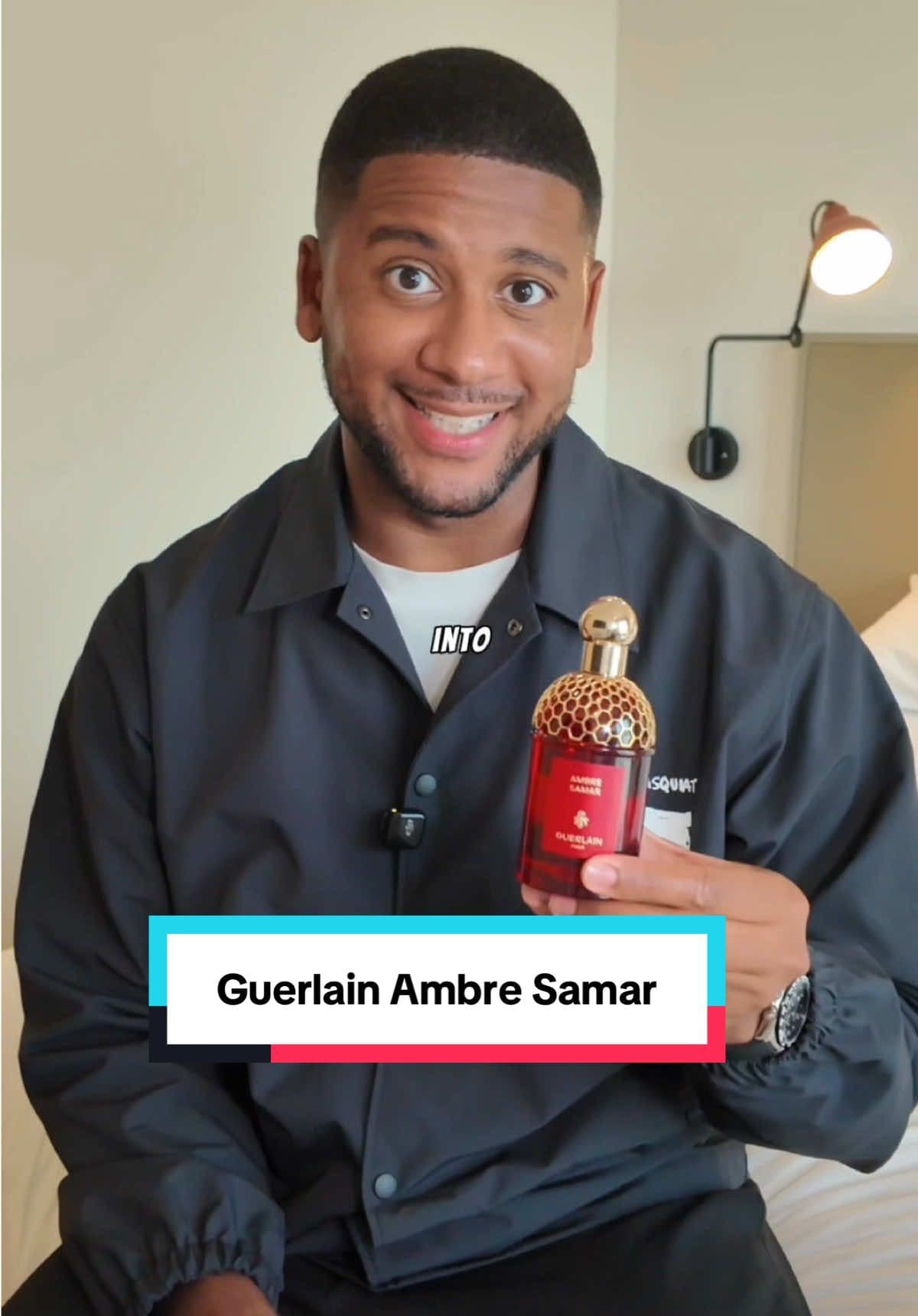 Do I need more ambery fragrances? No. Did I need this one? Yes 🔥 #perfumetiktok #fragrancetiktok #ambresamar #guerlain #tjtalksscents @Guerlain 