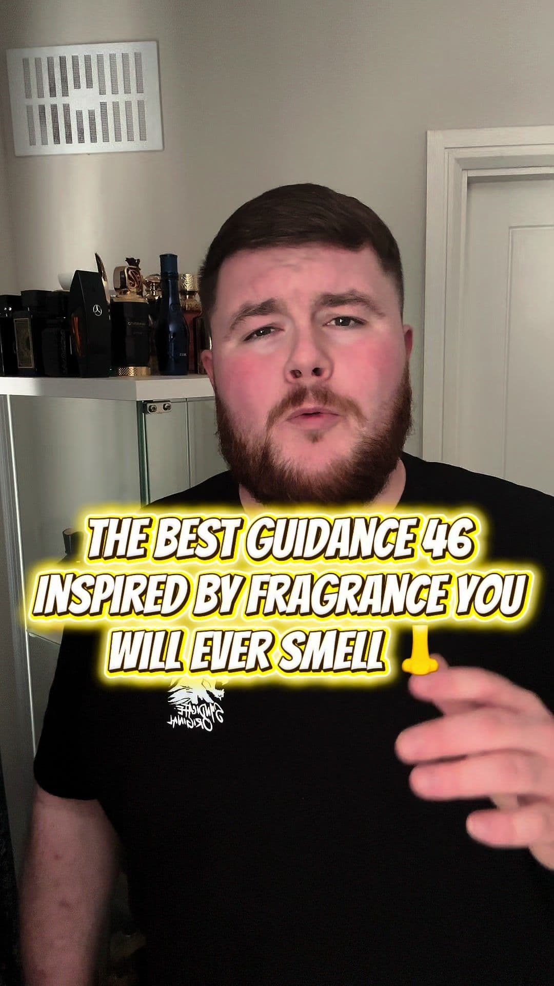 A BRAND new release from @nusuk_perfumes and @Riiffs Parfums !!  This is not a copy this is guidance 46 evolved more smoother and wearable! 🔶 The best inspired by you will ever smell of guidance 46!! 🔶 Top notes of red fruits and incense fennel and middle notes of jasmine , peach and osmathus and base notes of musk rose and sandalwood 🔶 #fragrances #scenttok #fragrancetiktok #fragrancereviews #fragrancelover 