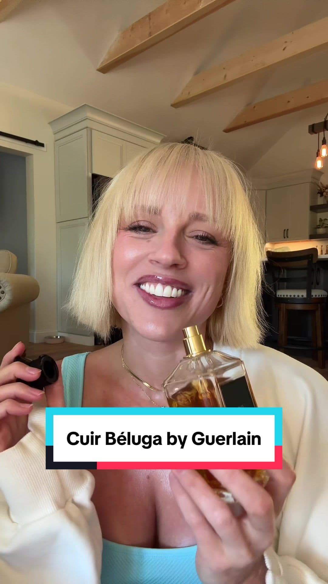 Today’s scent of the day is Cuir Béluga by @Guerlain. Embodying the elegant diva in silk gloves and draped in vanilla suede. Effortless glamour, timeless sophistication, and just the right touch of indulgence.  Congrats to my last sample of the day winner- @thescentedhijabi I hope you enjoy Delizia de Marshmallow!  #CuirBeluga #GuerlainPerfume  #NicheFragrance  #PerfumeTok #FragranceCommunity