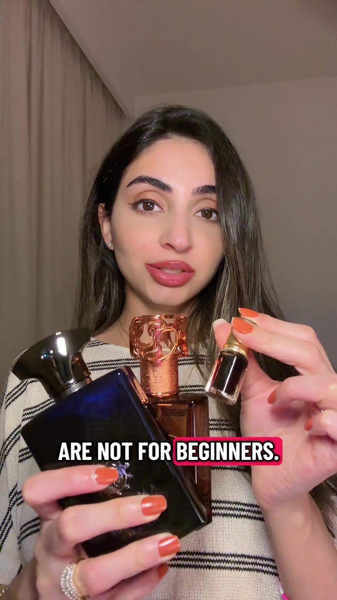 Oud fragrances if you’re NOT a beginner with oud  1. Amouage interlude black iris  2. Swiss Arabian oud 74 3. Abdul Samad Al Qurashi khashab Al oud  4. Swiss Arabian Cambodian oud muattaq #fyp #perfume 