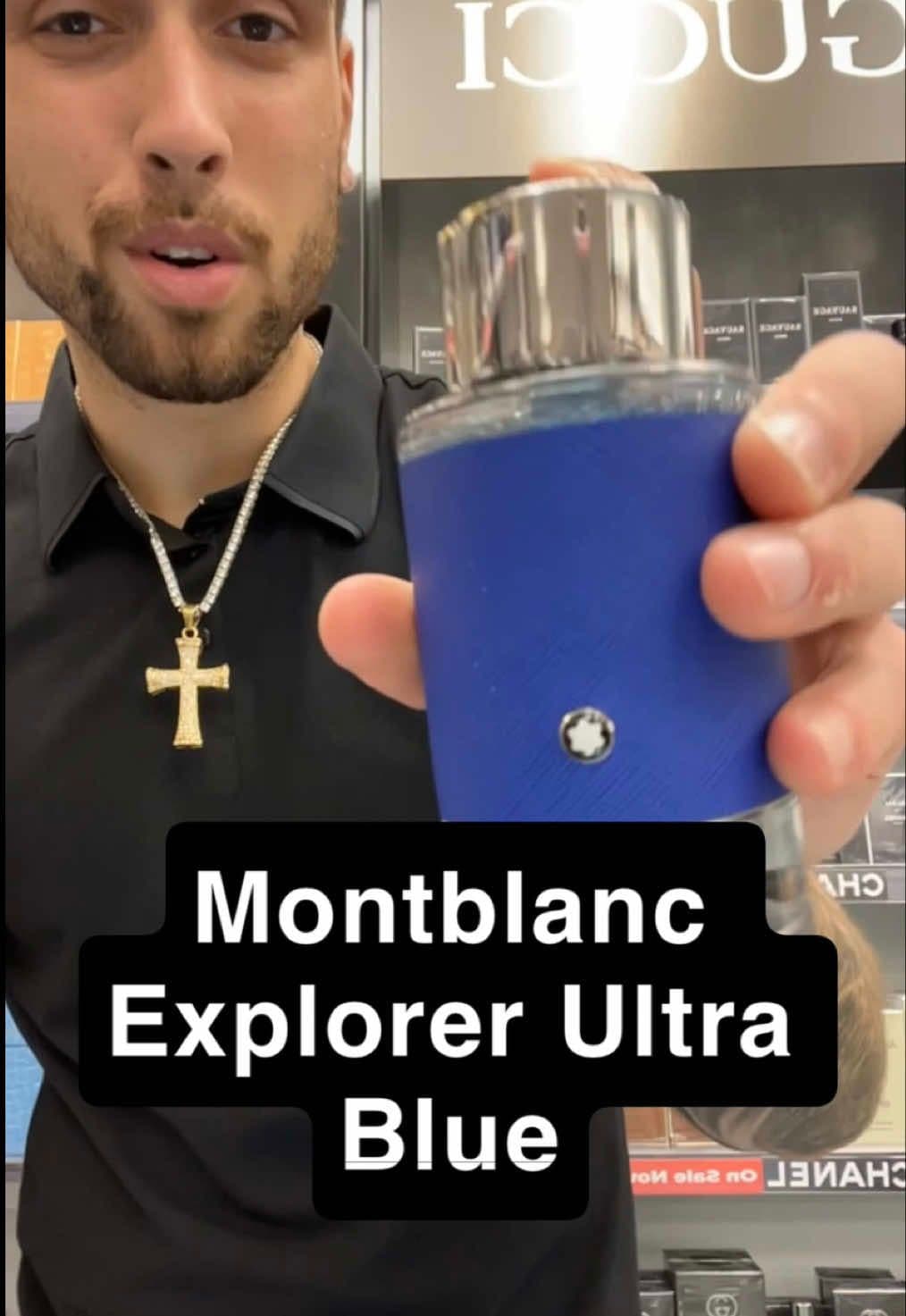 Montblanc Explorer Ultra Blue🌀 Fresh aquatic fragrance🌊 Definitely a springtime scent but have fun with it I guess😂 #cologne #fragrance #montblanc #review #EPT 
