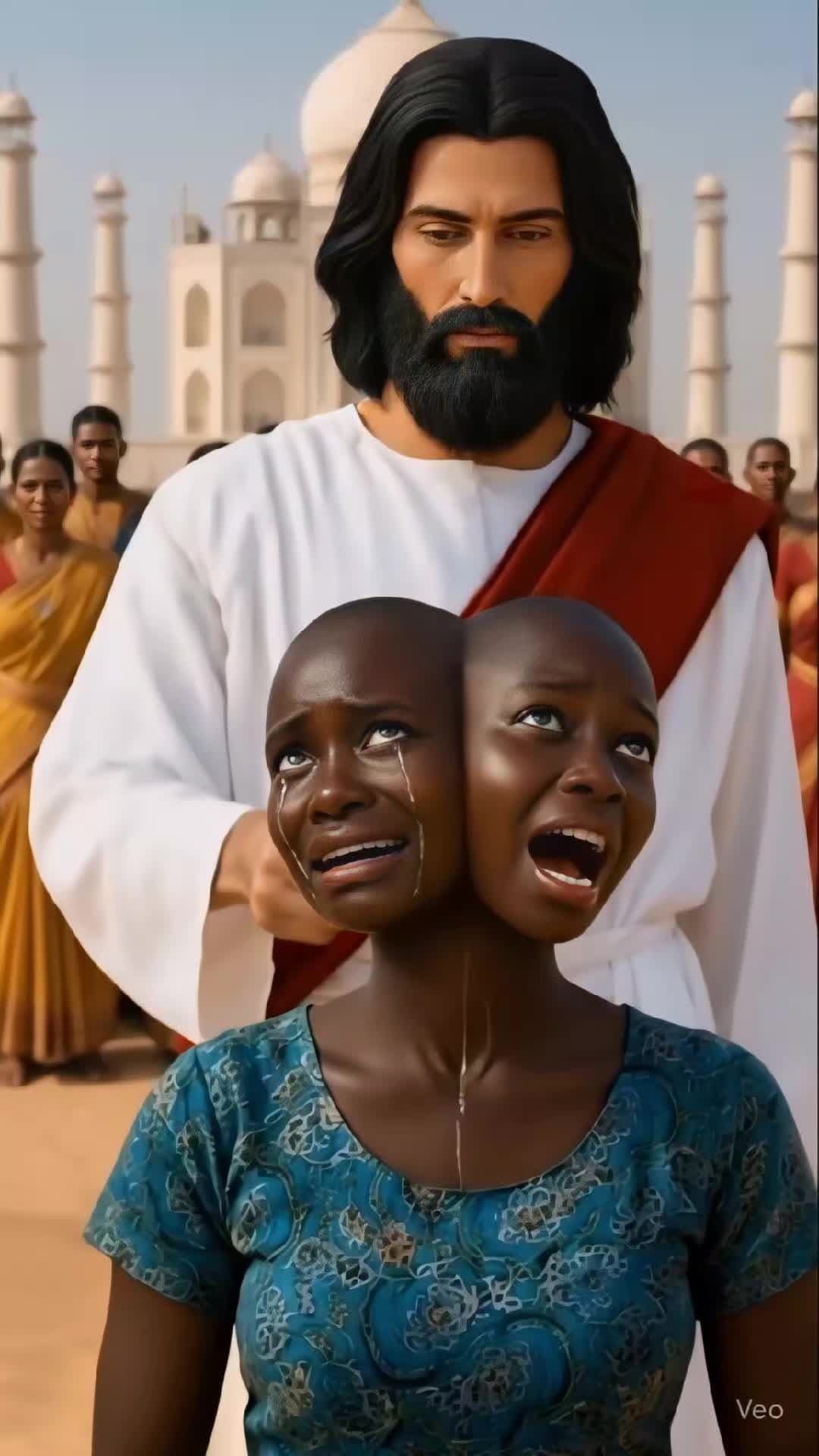 Two heads, one body, and faith in Jesus Christ. They need a miracle. Did Jesus hear their prayer? #AMEN #jesus #christian #faith 