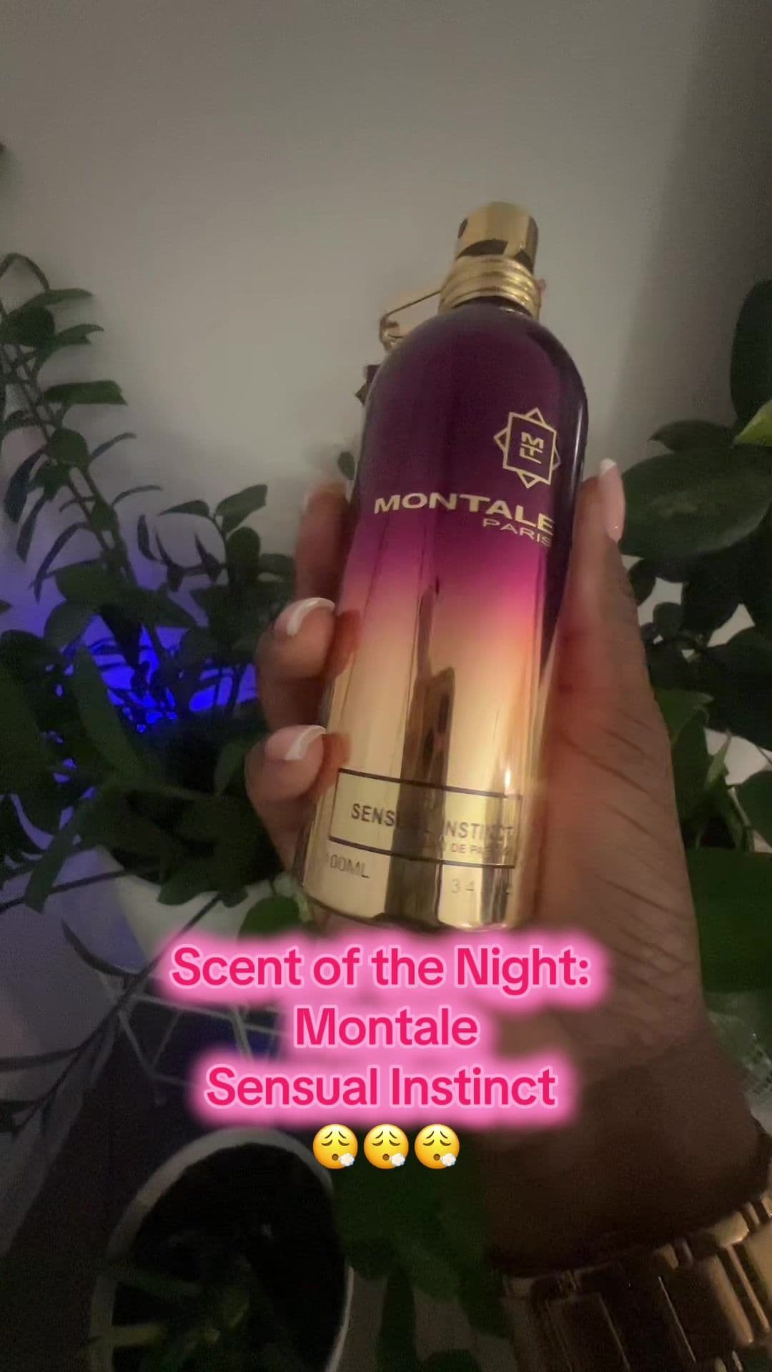 Scent of the night : Montale Sensual Instinct  @Montale #fypシ #fragrance #fragrancetok #perfumetok #sotn 