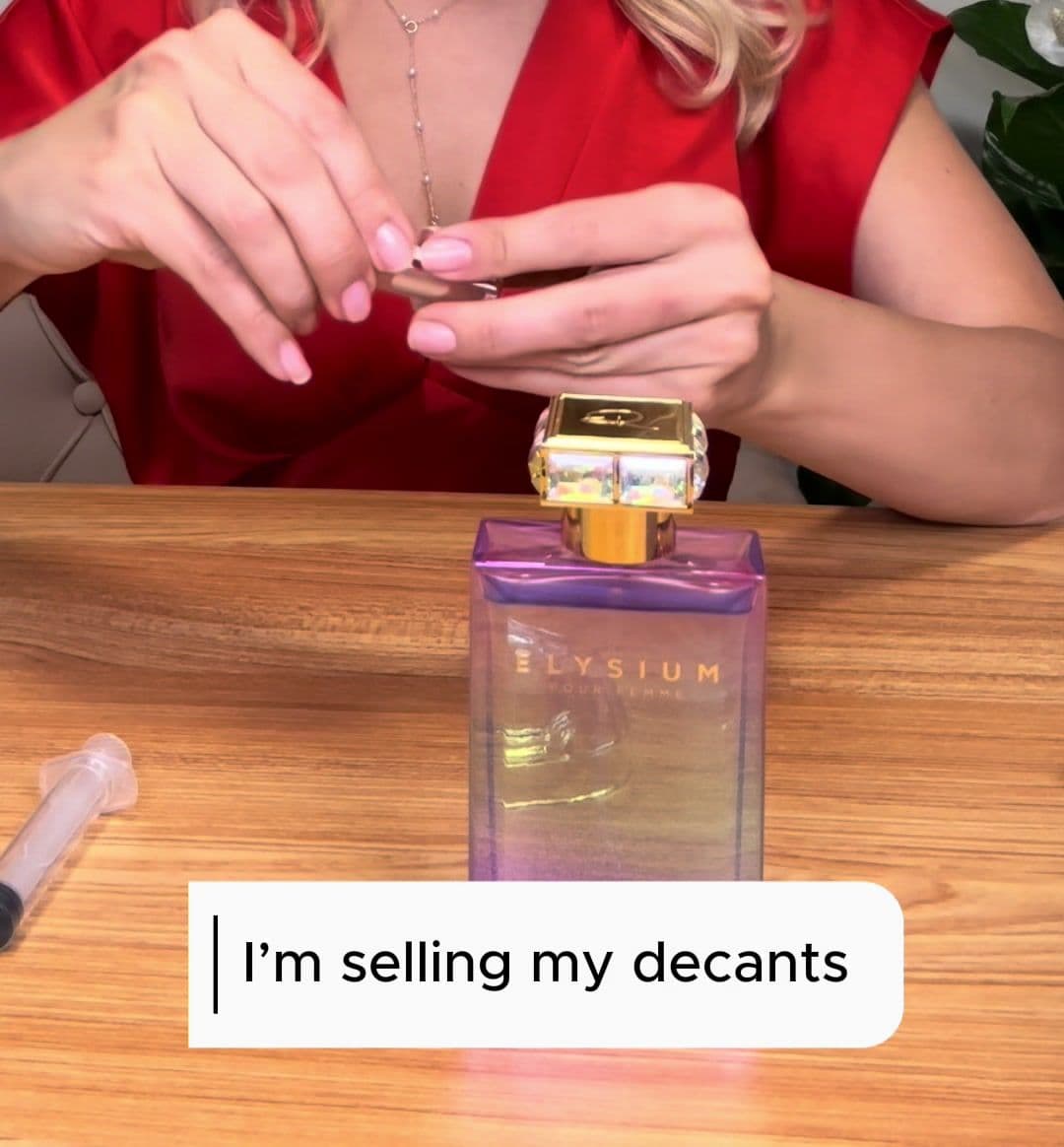 Selling my decants ✨ Roja Elysium Pour Femme 💎 💧 3ml — 14$ 💧 5ml — 24$ 💧 10ml — 45$ 📦 Shipping available 🇨🇦 Only within Canada DM if interested 💌 #rojaelysium #perfumecollector #decants #nicheperfume #fragrancecanada     