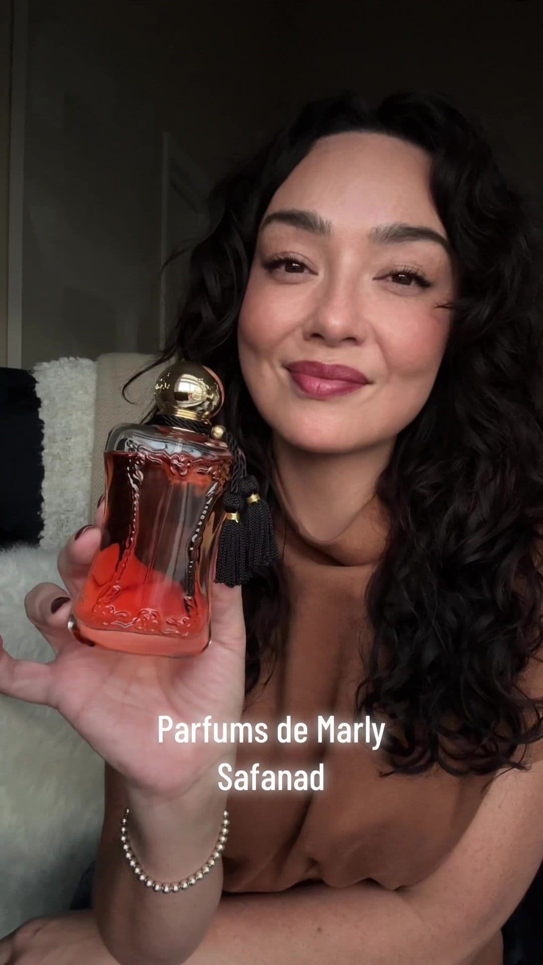 Safanad by Parfums de Marly Wear Safanad when you want to feel effortlessly feminine and luminous, day or night. @Parfums de Marly  #Safanad #ParfumsDeMarly #SophisticatedPerfume #PerfumeTok #perfumetiktok 