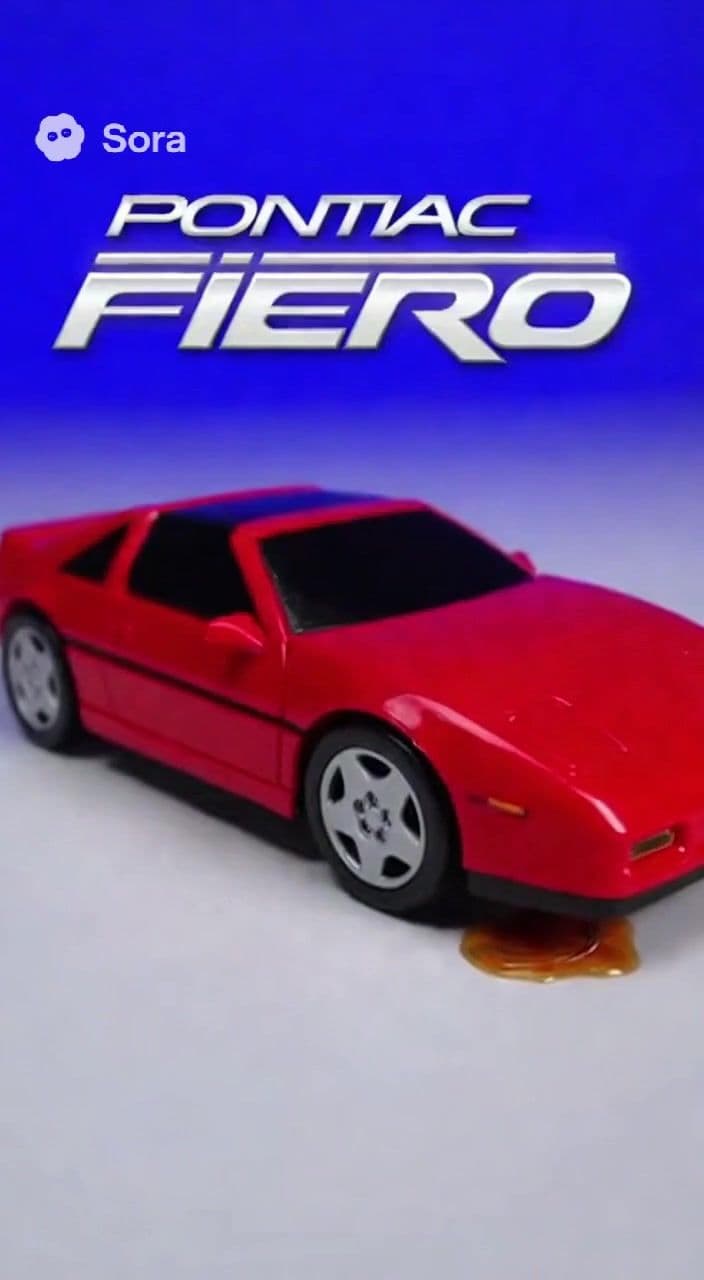 Fiero moment #carsoftiktok #sora #fiero 