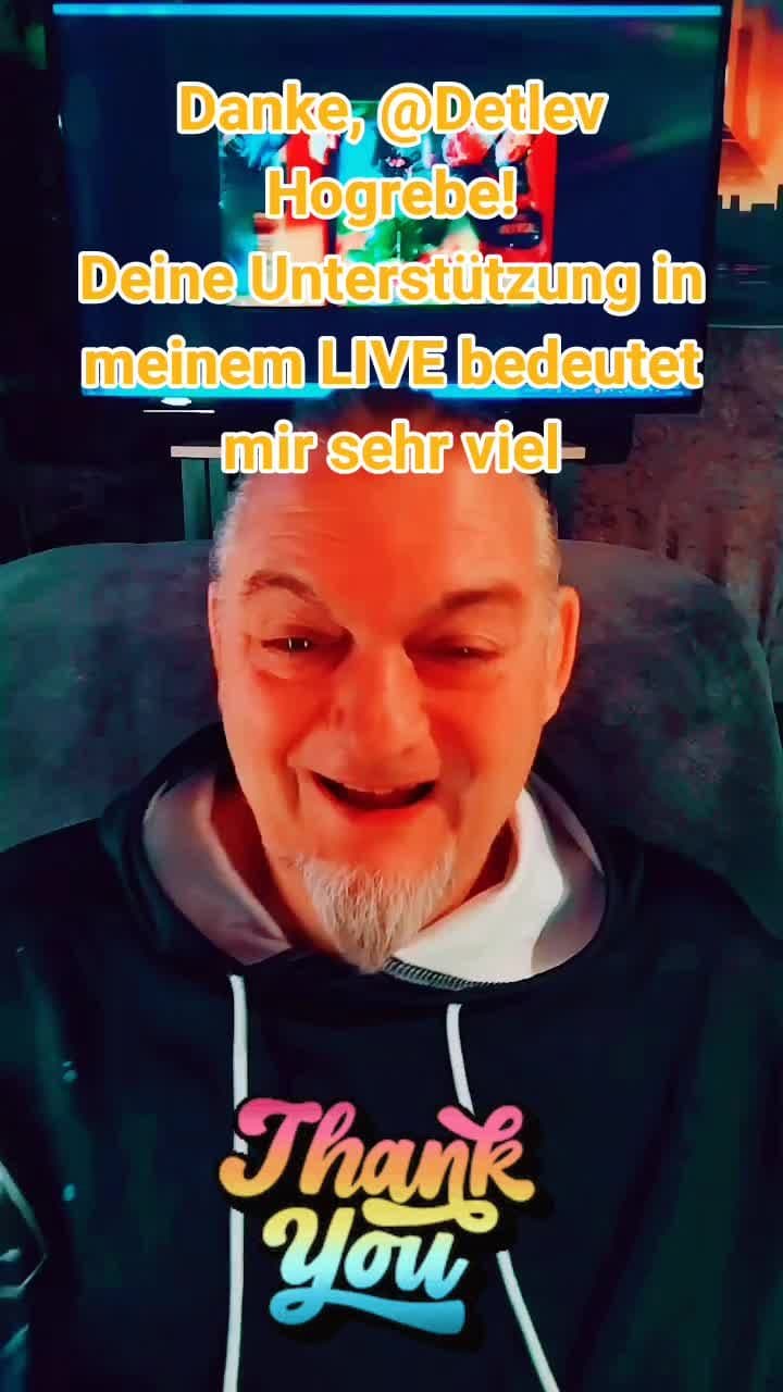 Detlev Hogrebe, vielen Dank für die unglaubliche Unterstützung bei meinem LIVE! Ich werde weiterhin interessante LIVE-Inhalte erstellen! @Detlev Hogrebe #tiktoklive #livehighlights #livegift #hatandmustache #hutundschnurrbart 