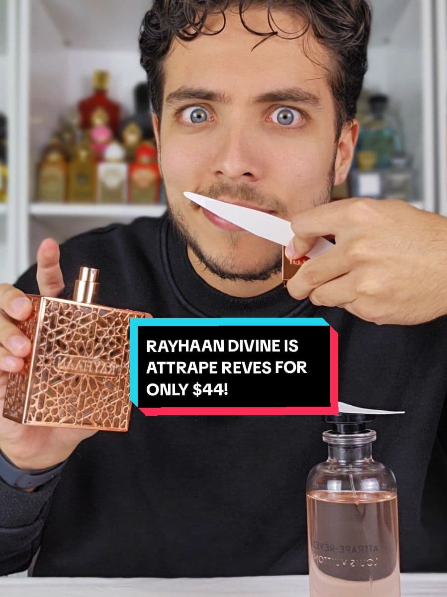 The new Rayhaan Divine smells gorgeous 😍 #perfumetok #fragrance #perfume #fragrancetiktok #attrapereves 