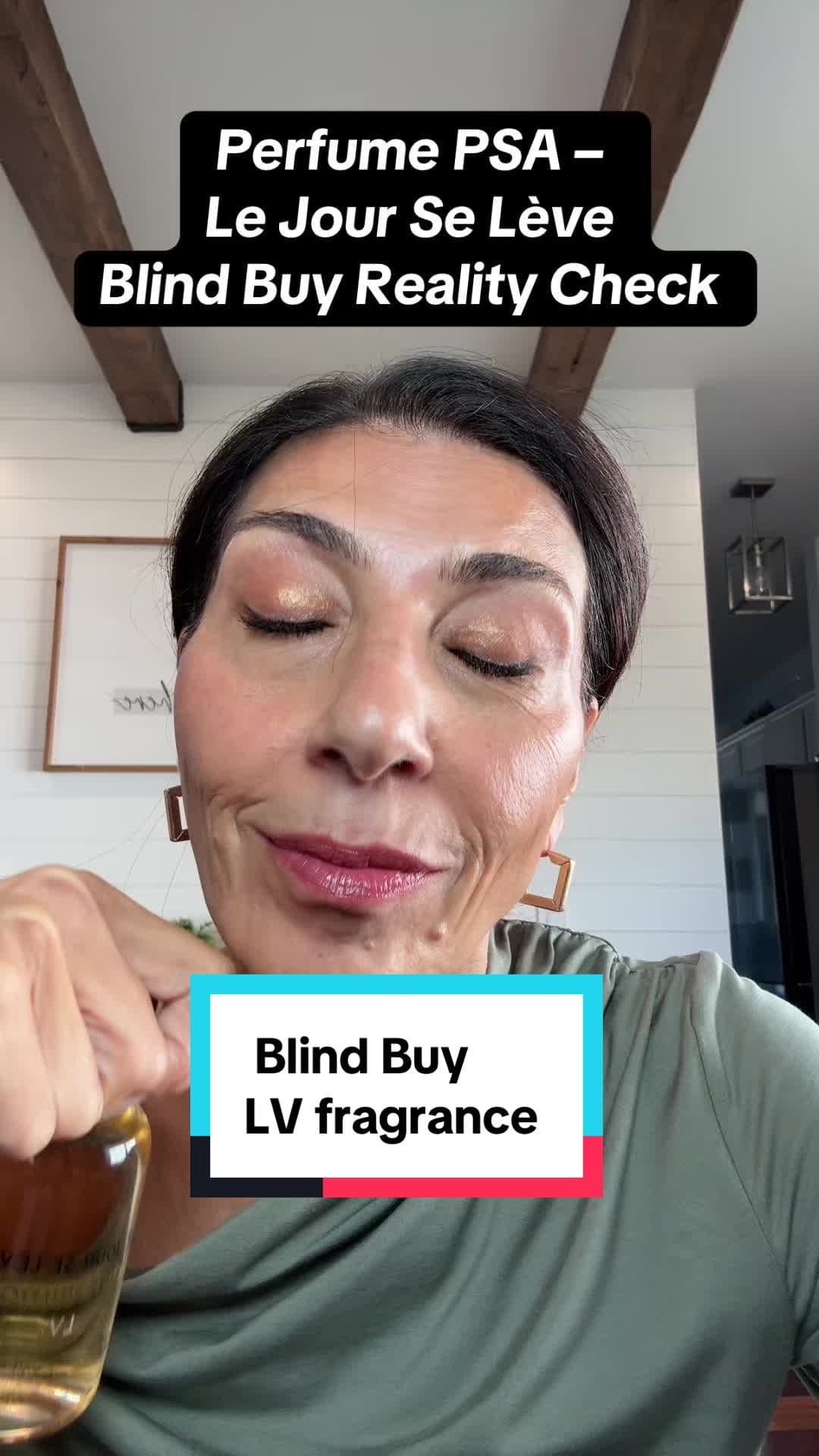 Perfume PSA “Sometimes a fragrance is beautiful… but not you beautiful. #PerfumePSA”  @Louis Vuitton Le jour se leve #PerfumeTok#perfumecollection #BlindBuy#smellbeautiful 