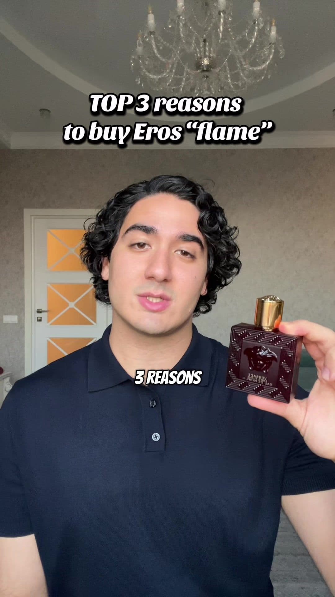 Flame hits different 💯 #versaceerosflame #versaceeros #fragrancetiktok #fyp 