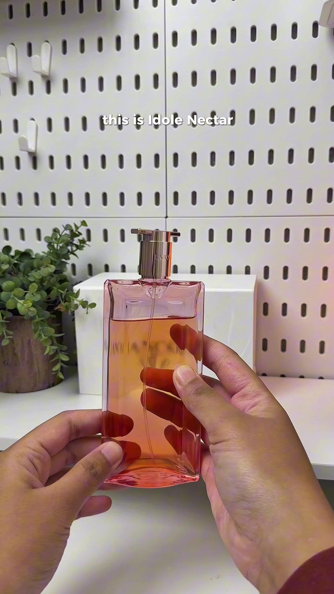 Lancôme Idôle Nectar 🍯🌹 A dreamy blend of fresh rose petals, warm caramel, and popcorn notes sweet but bold, soft but powerful. It’s the kind of scent that turns heads without even trying. ✨ For women who shine loud, love louder, and dare to be unforgettable 