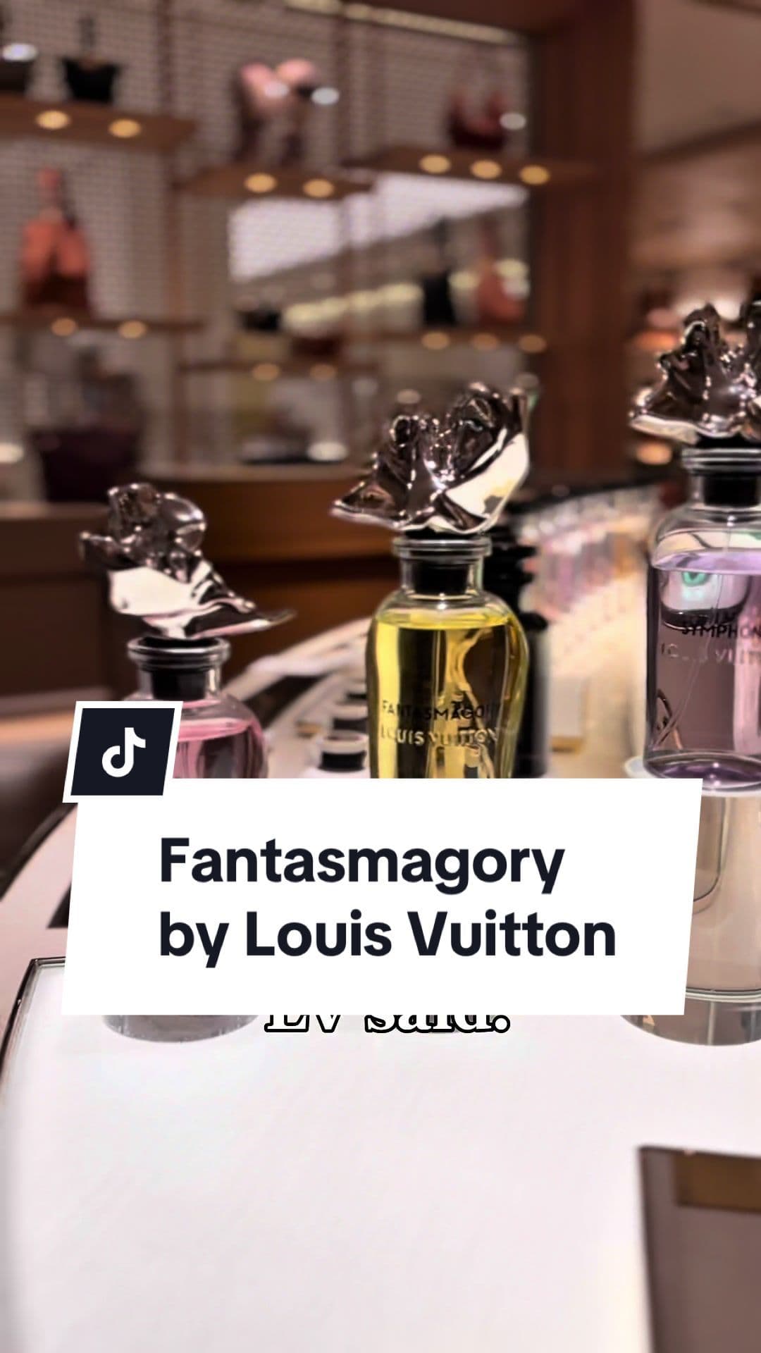 Fantasmagory by @Louis Vuitton #luxuryperfume #perfumetok #newrelease #vanillaperfume #fragrancelover  
