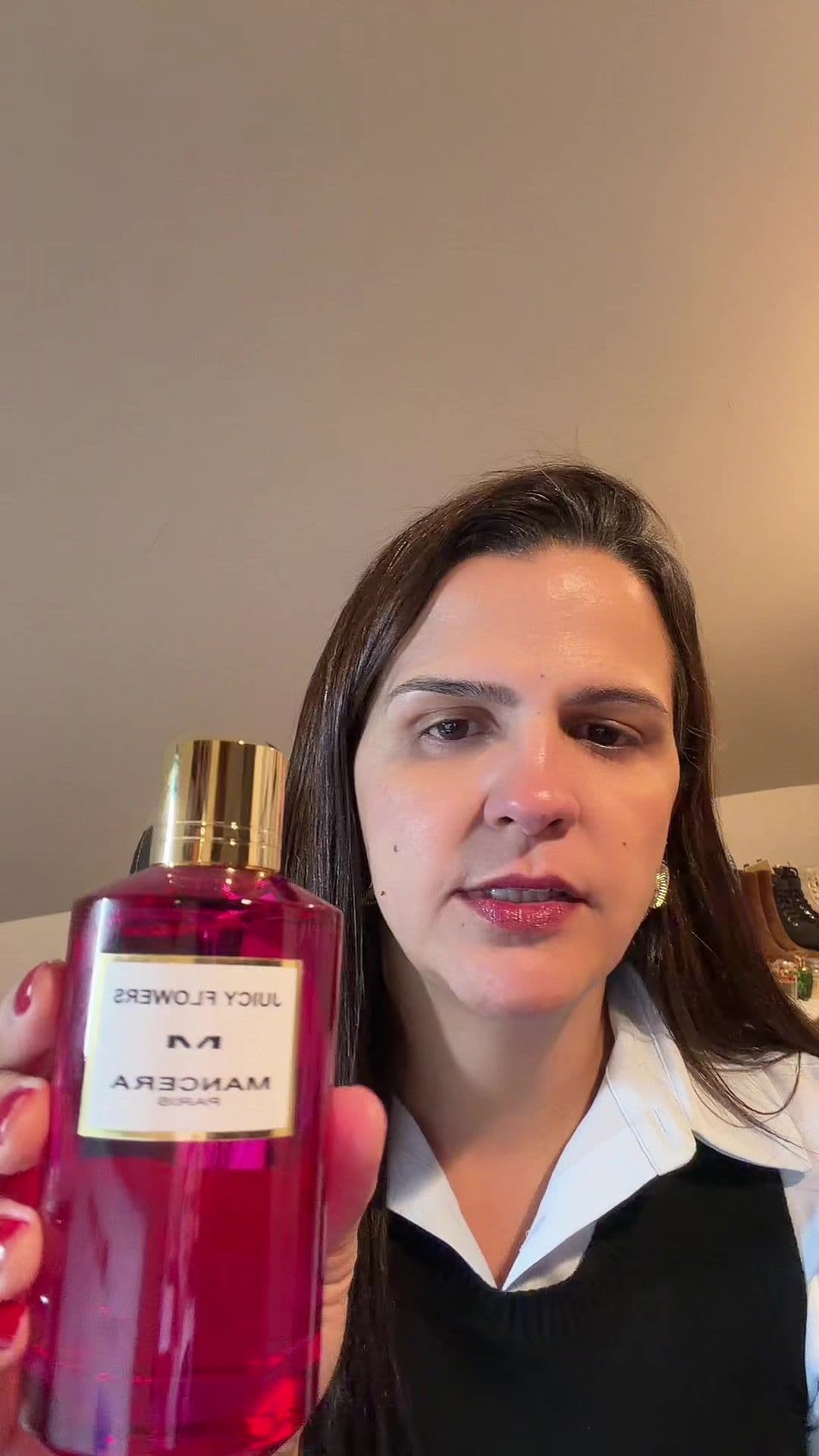 Minhas primeiras impressões sobre o perfume de nicho Juicy Flowers da Mancera e já falo sobre a fixação maravilhosa desse perfume 💖 #perfume #mancera #perfumedenicho #juicyflowers #perfumetiktok 