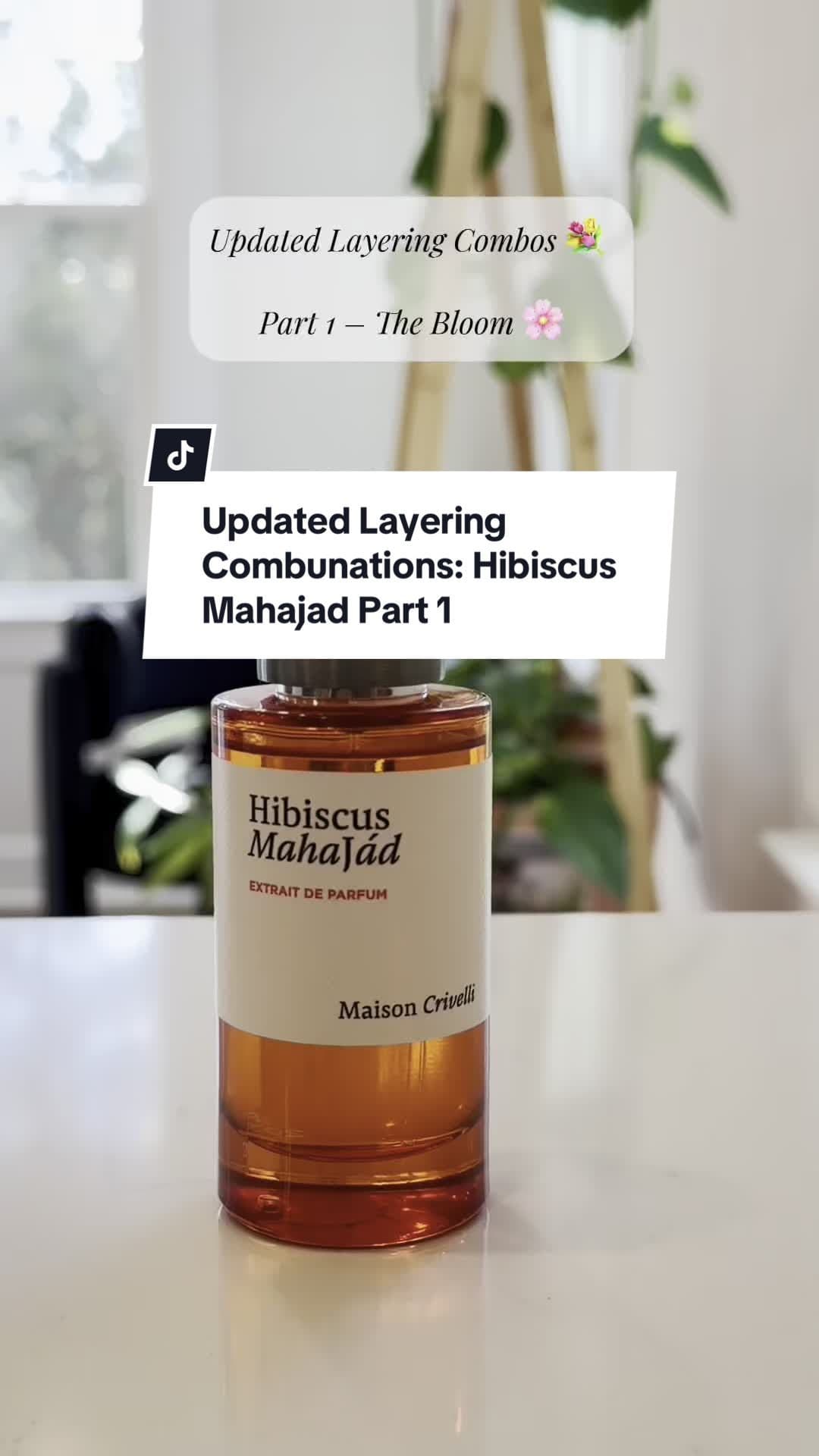 Updated Layering Combos for Hibiscus Mahajad 💐 Part 1 – The Bloom 🌸 Soft, radiant, and full of character — this set focuses on pairings that highlight Hibiscus Mahajád’s floral sweetness and glowing warmth. Each combo brings out a different side:  ✨ Playful with Valentino Born in Roma @Valentino.Beauty  🤍 Clean with Parfums de Marly Valaya @Parfums de Marly  🌟 Sparkling with Louis Vuitton Attrape-Rêves @Louis Vuitton  🔥 Magnetic with Nishane Ani @nishane.official  💛 Golden with Amouage Guidance 46 @AMOUAGE  💋 Romantic with Bvlgari Baciami The result? Fifteen seconds of mood, movement, and pure floral glow. 🌺 Which pairing are you reaching for first — or which one surprised you most? #perfumetiktok #perfumelayering #perfumerecommendation #fragrance #perfume 