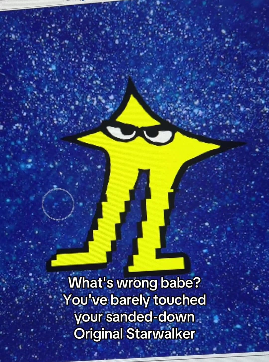 sandwalker.... #deltarune #starwalker #digitalart