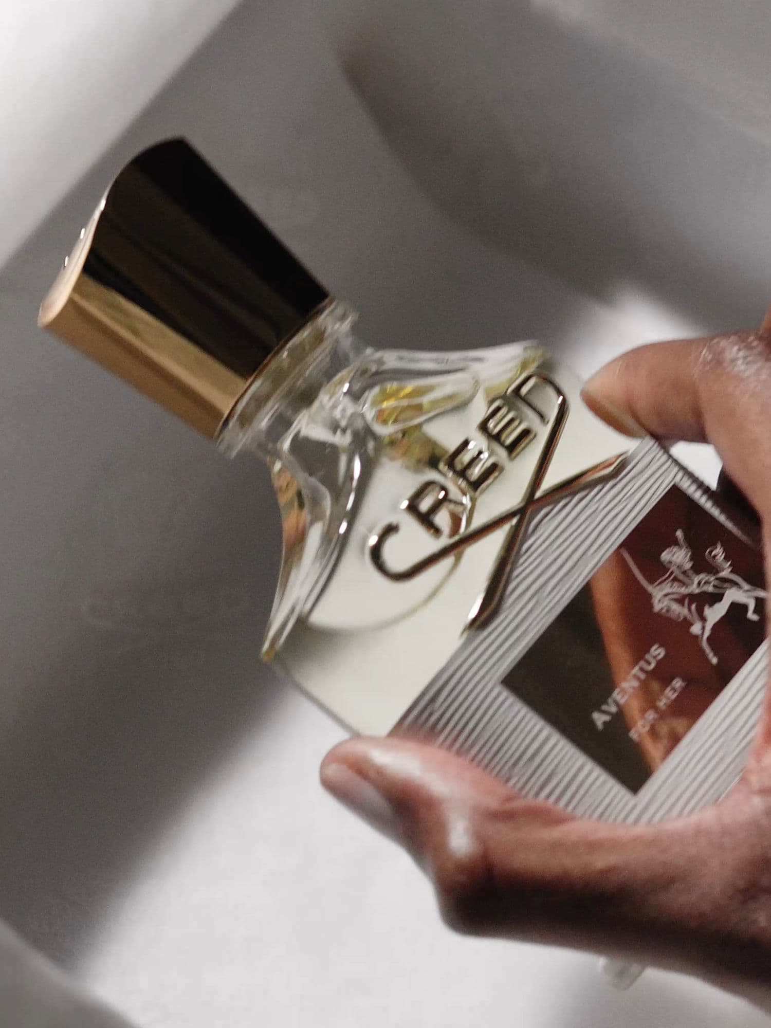 Gift Aventus and Aventus For Her by Creed, a masterpiece crafted with intent, from the finest ingredients to the most exacting finishing touches. #UnwrapExcellence #TheHouseofCreed