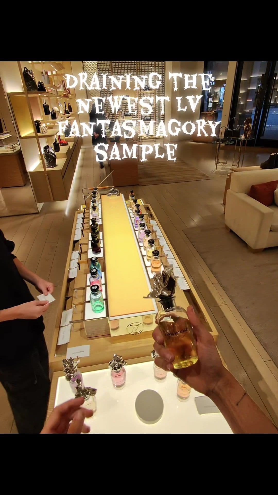 Louis Vuitton’s newest fragrance Fantasmagory #god #fragrance #parfum #rich #foru 