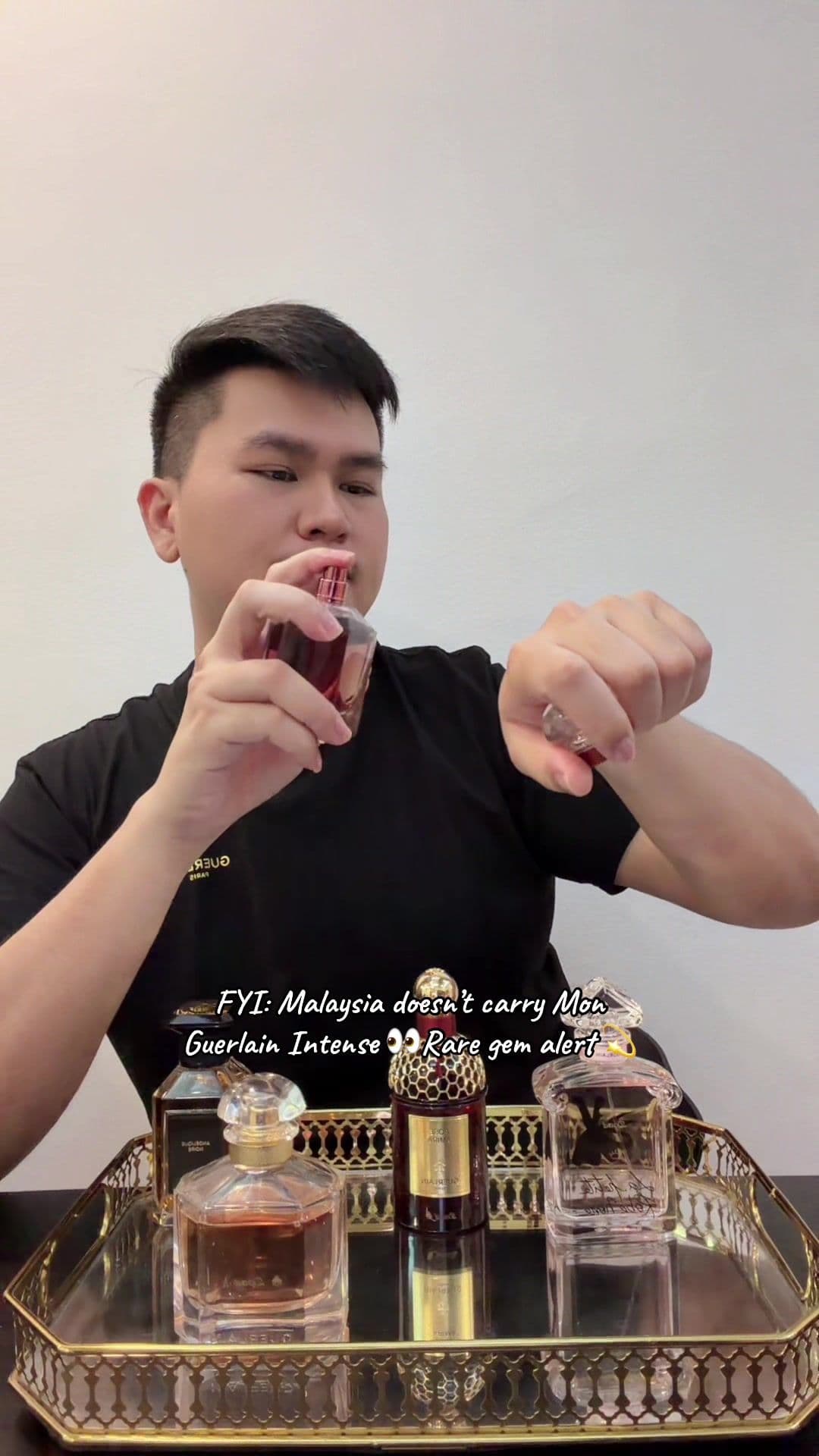 Two sides of timeless elegance 💫 ✨ Mon Guerlain or Mon Guerlain Intense — which one defines your mood? (Rare gem that’s not even in Malaysia 👀) #FragranceTok #PerfumeLover #LuxuryPerfume #GuerlainFragrance #PerfumeReview