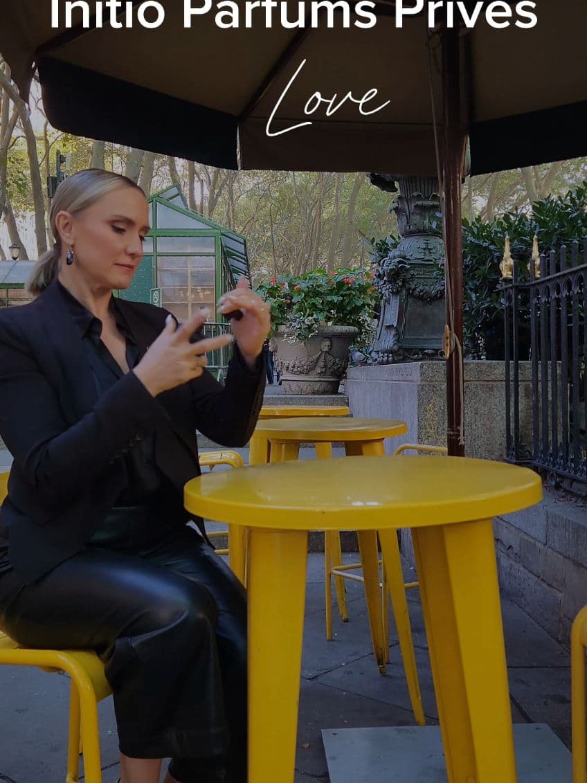 @INITIO Parfums Privés  Addictive Vibration + Side Effect the perfect balance of confidence and comfort for a crisp NYC day at Bryant Park 🖤 Can’t get enough of this combo. Paired it with my favorite @naturalizer heels because style and comfort should always walk together.  #InitioParfums #AddictiveVibration #SideEffect #BryantParkMoments #FragranceLayering 