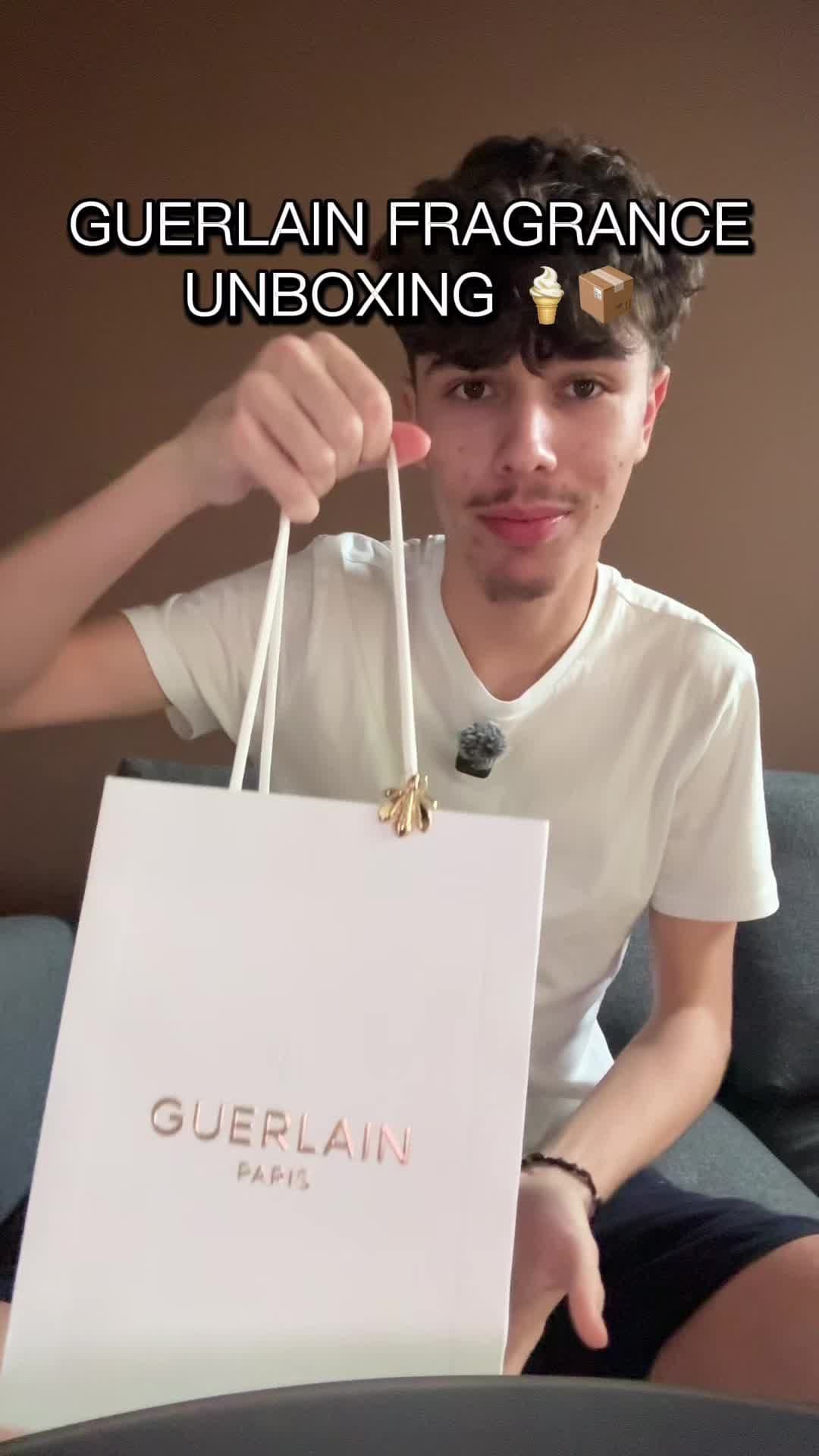 Guerlain Spirituese Double Vanille unboxing #fragrance #fragrancetok #unboxing #guerlain #perfumetok 