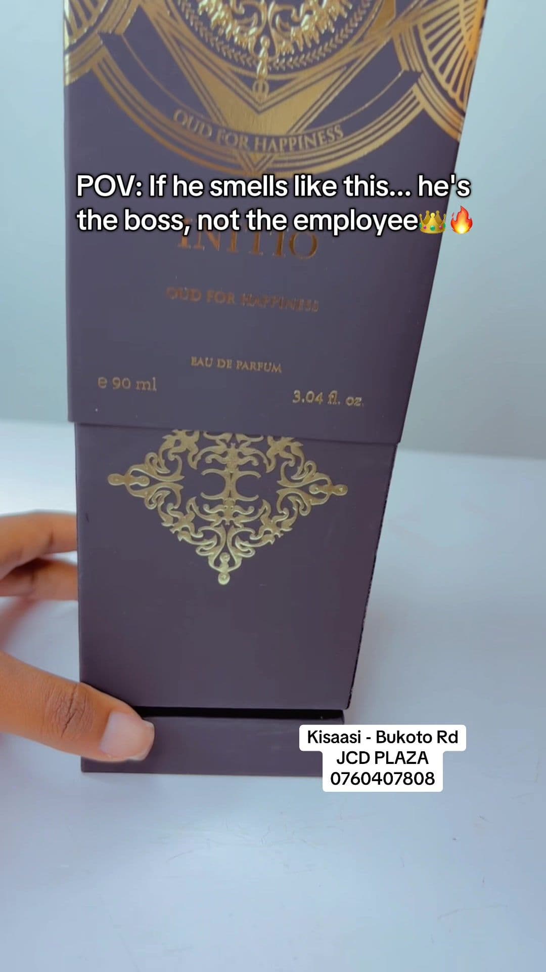 Initio Oud For Happiness🖤 #oudlovers #perfumoraug #perfumetiktok #perfumelover #perfumerecommendations 