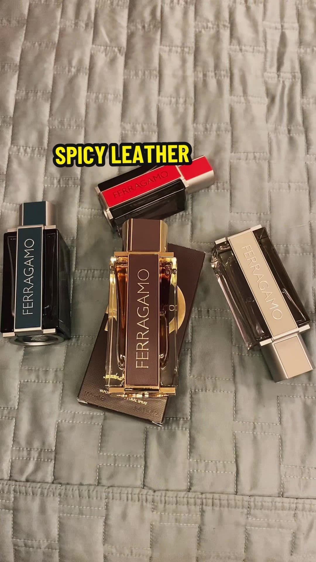 Salió medio robotizada esta reseñada. #SOTD #ferragamo #fragrance 