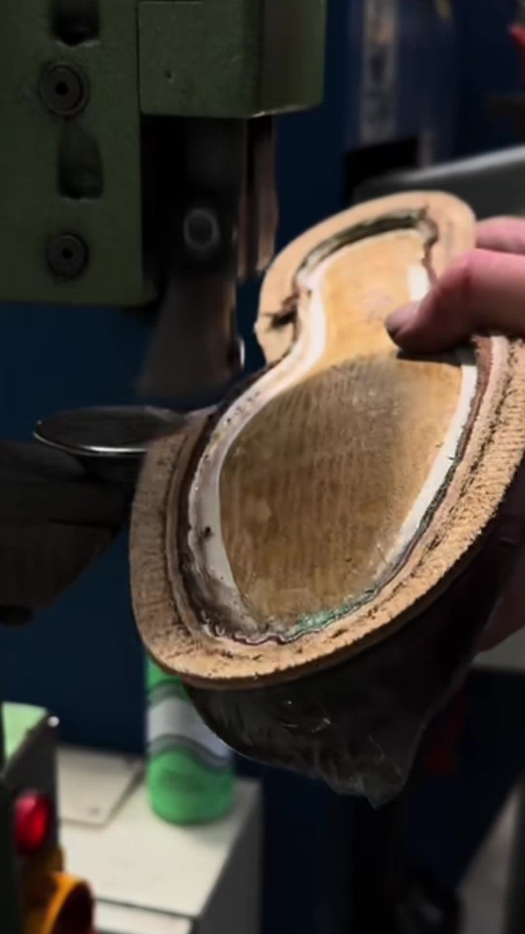 How we work our Carmina shoes 👞 #carminashoemaker #carmina #leather #shoes #handcrafted 