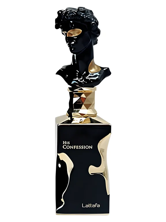 Lattafa His Confession - luxury perfume bottle