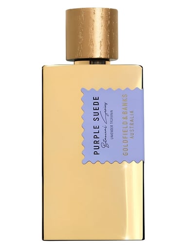 Goldfield & Banks Purple Suede - luxury perfume bottle