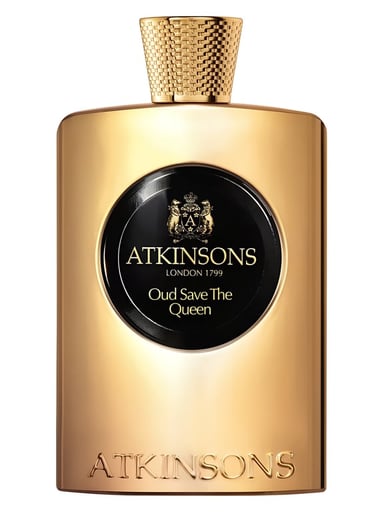 Atkinsons Oud Save The Queen - luxury perfume bottle