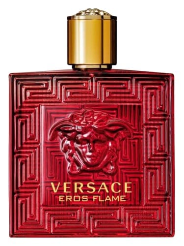 Versace Eros Flame - luxury perfume bottle