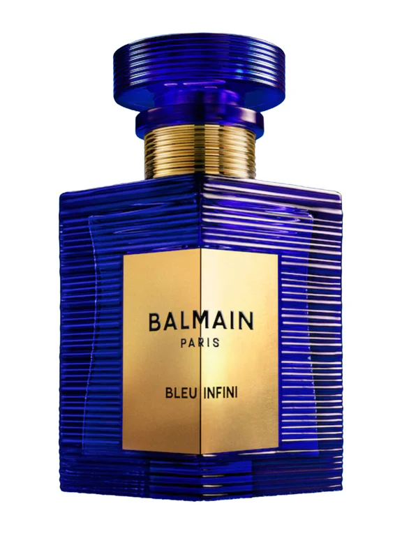 Balmain Bleu Infini Eau de Parfum perfume bottle - luxury fragrance