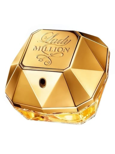 Rabanne Lady Million - luxury perfume bottle