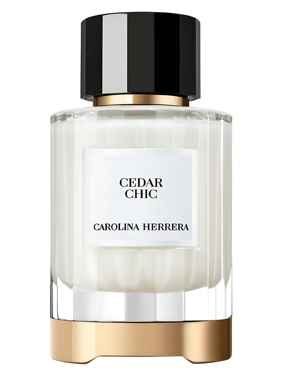 Carolina Herrera Cedar Chic - luxury perfume bottle