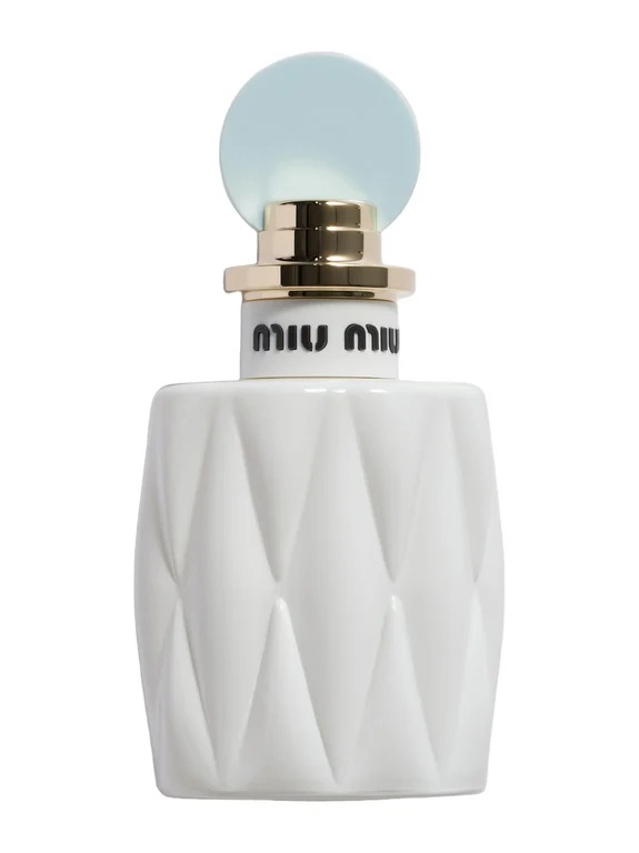 Miu Miu Fleur de Lait perfume bottle - luxury fragrance