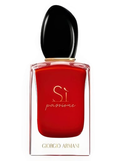 Giorgio Armani Sì Passione - luxury perfume bottle