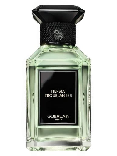 Guerlain Herbes Troublantes - luxury perfume bottle