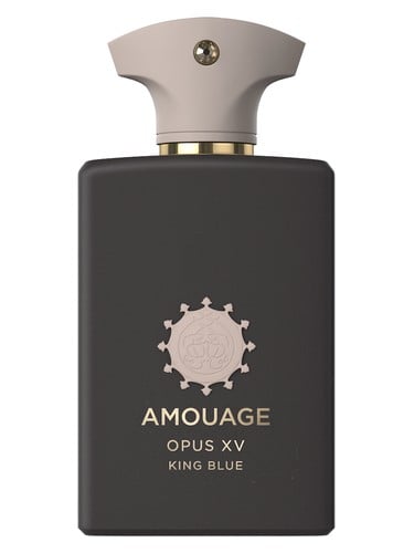 Amouage Opus XV – King Blue - luxury perfume bottle