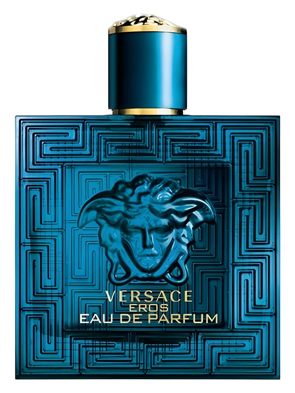 Versace Eros Eau de Parfum - luxury perfume bottle