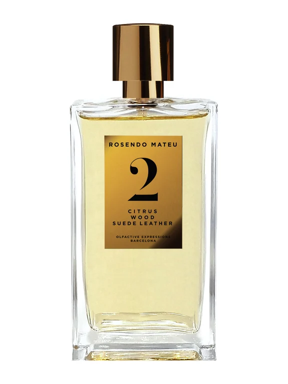 Rosendo Mateu Nº 2 Citrus, Wood, Suede Leather perfume bottle - luxury fragrance