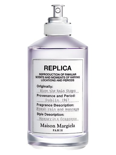 Maison Margiela When the Rain Stops - luxury perfume bottle