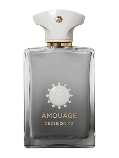 Amouage Decision 42 Man - luxury perfume bottle