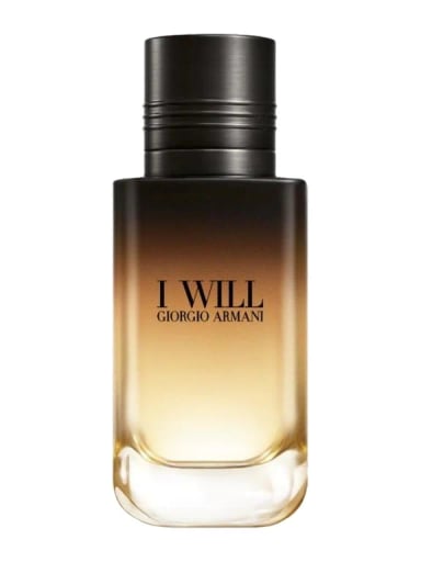 Giorgio Armani I Will - luxury perfume bottle