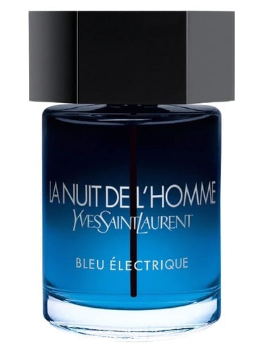 Yves Saint Laurent La Nuit de L'Homme Bleu Électrique - luxury perfume bottle