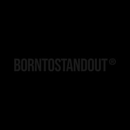 BORNTOSTANDOUT logo - luxury perfume brand