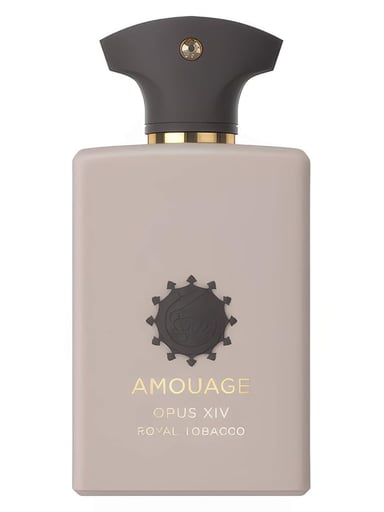 Amouage Opus XIV Royal Tobacco - luxury perfume bottle